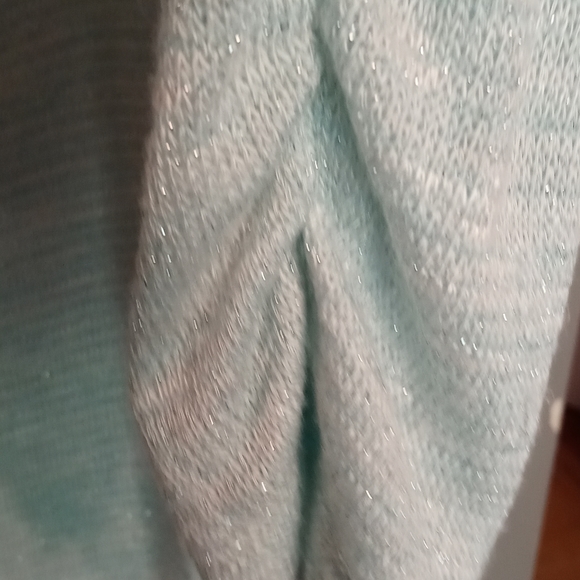 ✴️3/$15✴️ Light Mint Thin Sweater - Picture 4 of 5